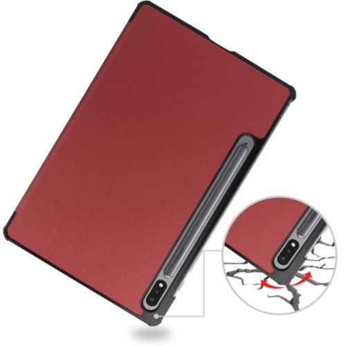 Чохол до планшета BeCover Smart Case Samsung Galaxy Tab S10 FE (SM-X520/SM-X526) 10.9" Red Wine (713281)