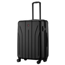 Валіза Wenger Oryson, середня, пластик, 4 колеса, чорна (653165)