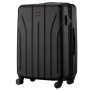 Валіза Wenger Oryson, середня, пластик, 4 колеса, чорна (653165)