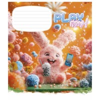 Зошит Школярик Play now 12 аркушів коса лінія (012-3556C)