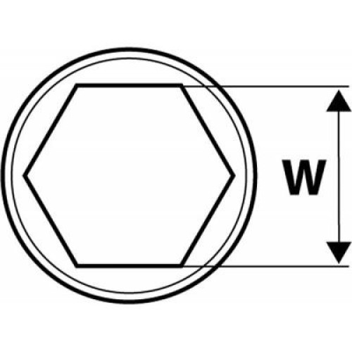 Ключ Topex балонний телескопiчний, 17 х 19 мм (37D305)