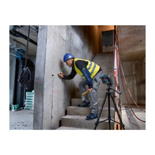 Лазерний нівелір Bosch Professional GCL 2-50 G, до 15 м, з тримачем RM 10, затиском DK 10, мішенню, кейс (0.601.066.M02)