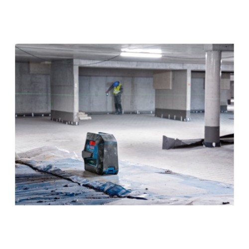Лазерний нівелір Bosch Professional GCL 2-50 G, до 15 м, з тримачем RM 10, затиском DK 10, мішенню, кейс (0.601.066.M02)