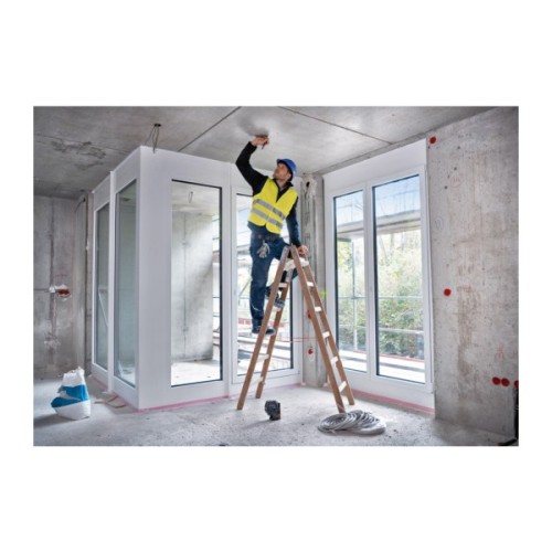 Лазерний нівелір Bosch Professional GCL 2-50 G, до 15 м, з тримачем RM 10, затиском DK 10, мішенню, кейс (0.601.066.M02)