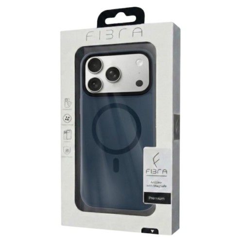 Чохол до мобільного телефона BeCover FIBRA ArcLine MagSafe Apple iPhone 17 Pro Blue (715382)