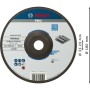 Круг зачистний Bosch Professional для металу 180x6x22.23мм (2.608.603.183)