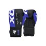 Боксерські рукавички RDX Rex F4 Blue/Black 12 oz (BGR-F4U-12OZ)