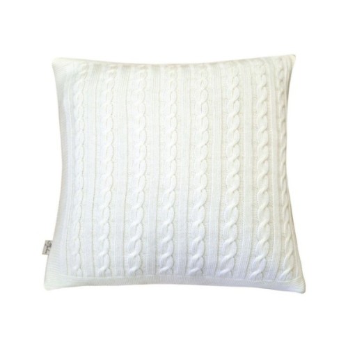 Наволочка Прованс декоративна в'язана SOFT Молочний 45х45 (011700)