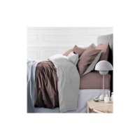 Постільна білизна MirSon Сатин Premium Білизна Lactic 0001+0211 143х210 (2200000688439)