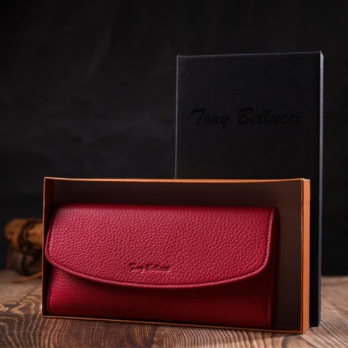 Гаманець Tony Bellucci З натуральної шкіри Фуксія (21979)