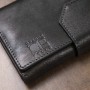 Портмоне Grande Pelle Шкіряне Чорне (11471)