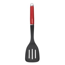 Лопатка кухонна KitchenAid Coreline з прорізами, 35,6 см, червоний (KAG002OHERE)