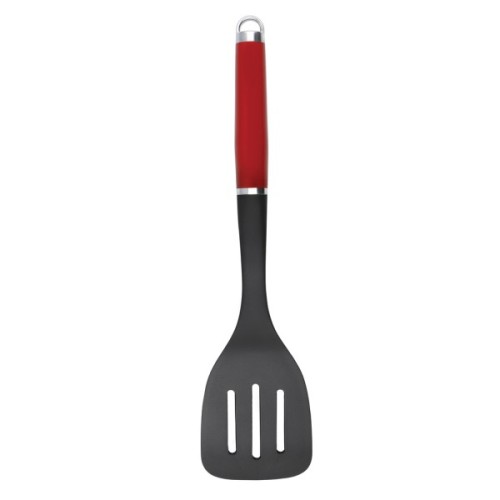 Лопатка кухонна KitchenAid Coreline з прорізами, 35,6 см, червоний (KAG002OHERE)