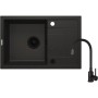 Мийка кухонна Deante Corio + змішувач, графіт (ZRCPG113)