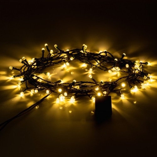 Гірлянда YES! Fun Діамант 8 мм 80 LED Тепло-біла 8 м 8 режимів миготіння (975052)