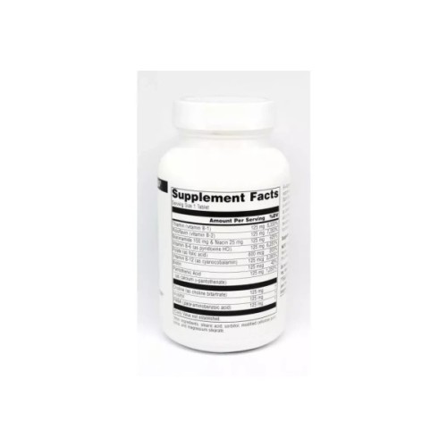 Вітамін Source Naturals Комплекс Вітамінів Групи B 125мг, 60 таблеток (SN0425)