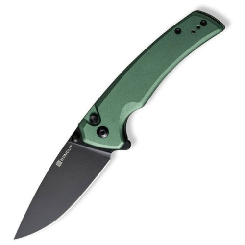 Ніж Sencut Serene, Green Aluminum, Darkwash (S21022B-5)