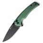 Ніж Sencut Serene, Green Aluminum, Darkwash (S21022B-5)