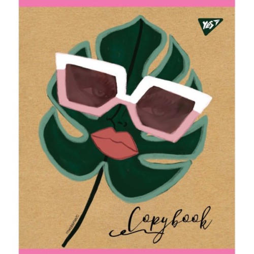 Зошит Yes А5 BBH Крафт 18 аркушів лінія 5 дизайнів (765095)