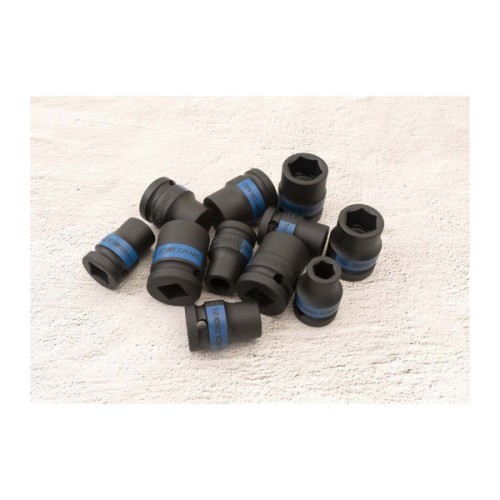 Набір торцевих головок KING TONY 1/2" ударних 11 шт. 10 - 21 мм (4412MP)