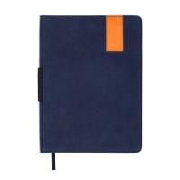 Тижневик Buromax недатований VERONA, A5, синій, штуч. шкіра 336 сторінок (BM.20150-02)