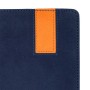 Тижневик Buromax недатований VERONA, A5, синій, штуч. шкіра 336 сторінок (BM.20150-02)