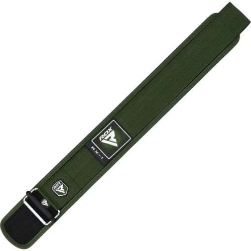 Атлетичний пояс RDX RX1 Weight Lifting Belt Army Green M (WBS-RX1AG-M)