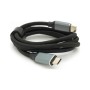 Дата кабель USB-C to USB-C 1.0m USB 3.2 Gen2 100W 10Gbps 4K60Hz black Voltronic (YT-TC-TC-B-1m)
