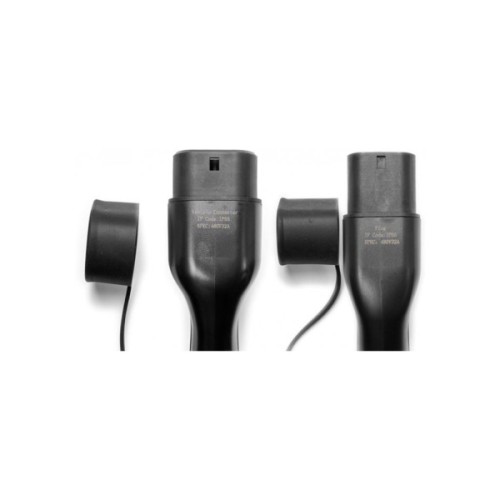 Зарядний кабель для електромобіля HiSmart Type 2 - Type 2, 32A, 7.2кВт, 1 фазный, 5м (EV200016)
