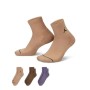 Шкарпетки Nike U J ED CUSH POLY ANKLE 3PR 144 DX9655-905 46-50 3 пари Бежевий/Коричневий/Фіолетовий (196153838185)