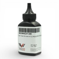 Тонер HP CLJ M252/277/452/477, Canon 045/046, 100г Yellow Welldo (WDTHM452Y-100)