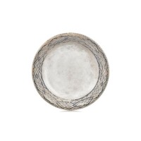 Тарілка By Bone серія "Rug" кругла 21 см (RUG-ZT-21-DZ)