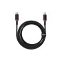 Дата кабель USB-C to USB-C 2.0m 100W Dura Series black red Baseus (P10377803U01-03)