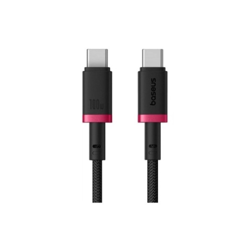 Дата кабель USB-C to USB-C 2.0m 100W Dura Series black red Baseus (P10377803U01-03)