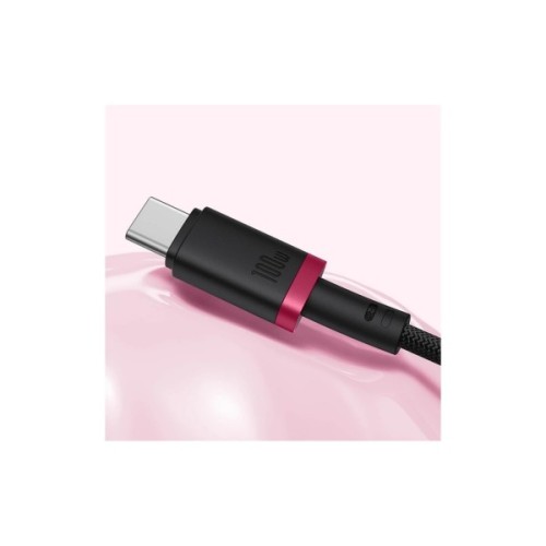 Дата кабель USB-C to USB-C 2.0m 100W Dura Series black red Baseus (P10377803U01-03)