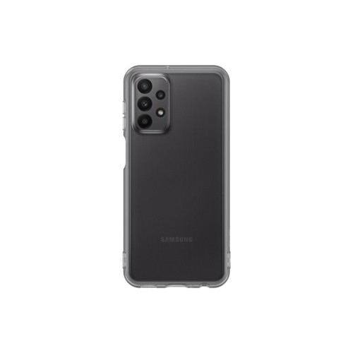Чохол до мобільного телефона Samsung Soft Clear Cover Galaxy A23 (A235) Black (EF-QA235TBEGRU)