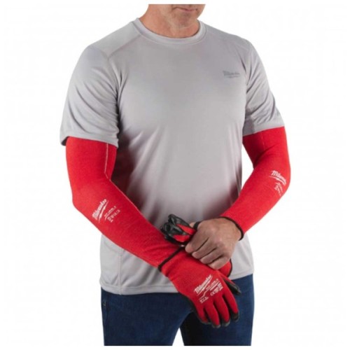 Нарукавники захисні Milwaukee з рівнем опору порізам C, 45 см (4932478585)