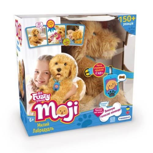 Інтерактивна іграшка My Fuzzy Friends Лабрадудель Moji (укр. - анг.) (18207-UKR-ENG)