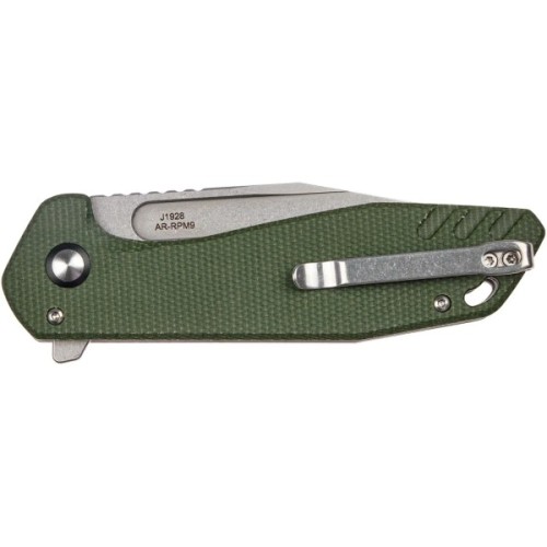 Ніж CJRB Riff SW Micarta Green (J1928-MGN)