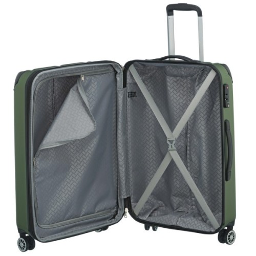 Валіза Travelite City Green M exp (TL073048-80)