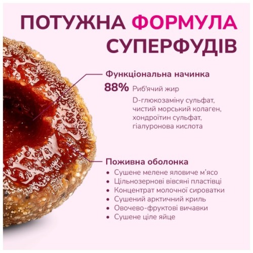 Ласощі для собак LK Baits Pet Nutrigo Collagen Complex Mini для дрібних порід з колагеном (Ø 15 мм) 75 г (7777024)