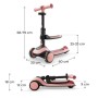 Самокат Kinderkraft Halley 2 Rose Pink (KRHALL02PNK0000) (5902533930173)