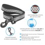 Повідець для собак WAUDOG Waterproof світловідбивний S Ш 15 мм Д 183 см сірий (260611)