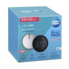 Вкладиш для бюстгальтера Canpol babies ультрапоглинаючі 3D 60 шт чорні (1/655)