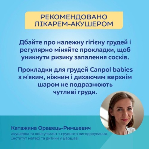 Вкладиш для бюстгальтера Canpol babies ультрапоглинаючі 3D 60 шт чорні (1/655)