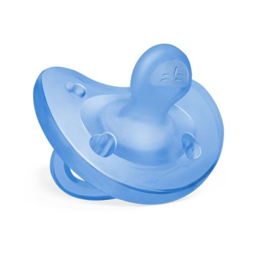 Пустушка Chicco Physioforma Soft силіконова від 6 до 16 місяців, 1шт. (блакитна) (73091.95)