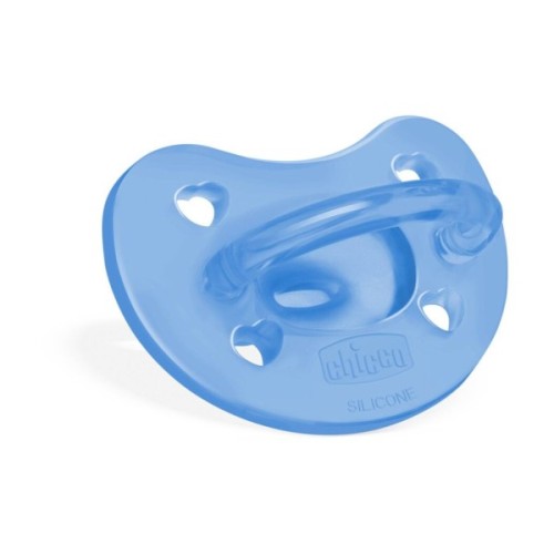Пустушка Chicco Physioforma Soft силіконова від 6 до 16 місяців, 1шт. (блакитна) (73091.95)