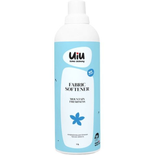 Кондиціонер для білизни UIU Екологічний концентрований Гірська свіжість 1 л (4820152333001)