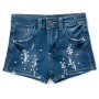 Шорти дитячі Breeze джинсові з перлинками (20164-134G-blue)