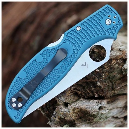Ніж Spyderco Stretch 2 XL Lightweight K390 FRN Blue (C258FPK390)